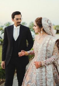 Rana Hamza Saif shares wedding photos with wife