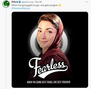 Fearless Maryam Nawaz Sharif rips off WWE wrestler's logo