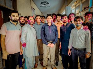 Students of BBS University Lyari Celebrated the Holi