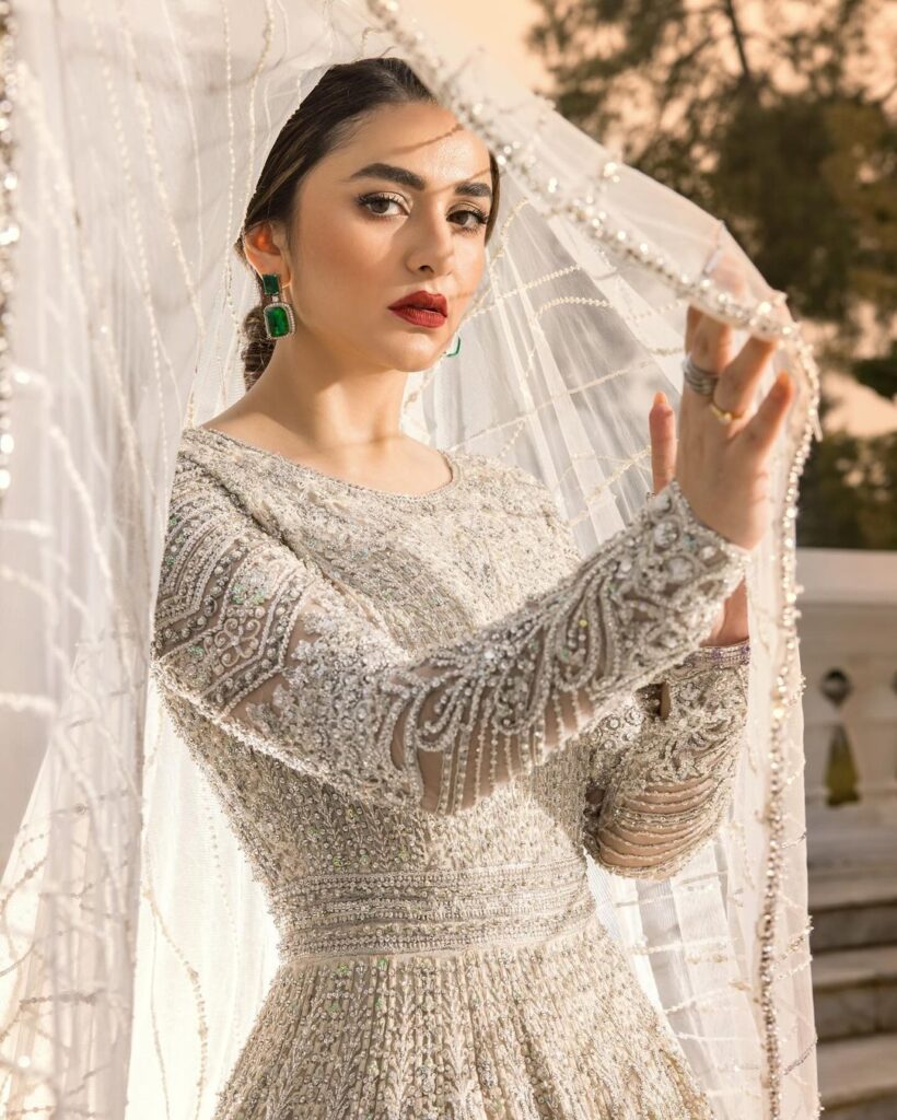 Yumna Zaidi Bridal Attires