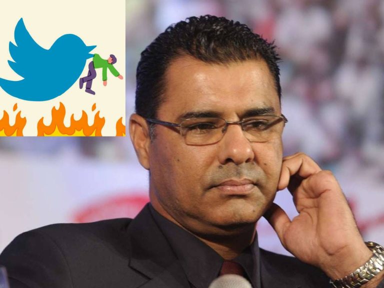 Waqar Younis Responds With "Someone Hacked My Twitter Account"