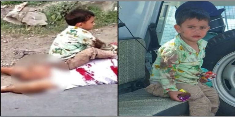 3-Year-Old Child’s Grandfather Kill In Front Of Him In Kashmir