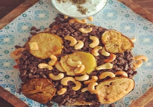 Maqluba Middle East Dish