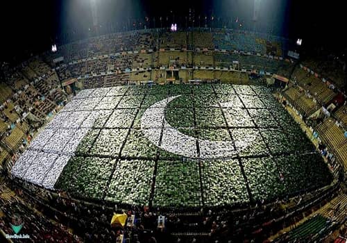 Largest Human Flag