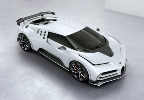 white Bugatti Centodieci ($9 Million)