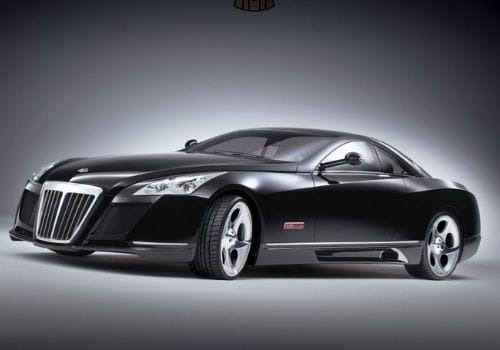 black Mercedes Maybach Exelero ( $8 million)