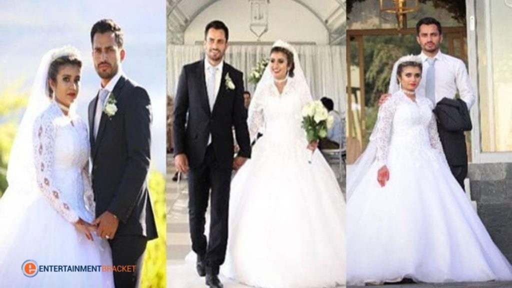 Cricketer Mohammad Nawaz Wedding Pictures With His Wife Izdihaar 