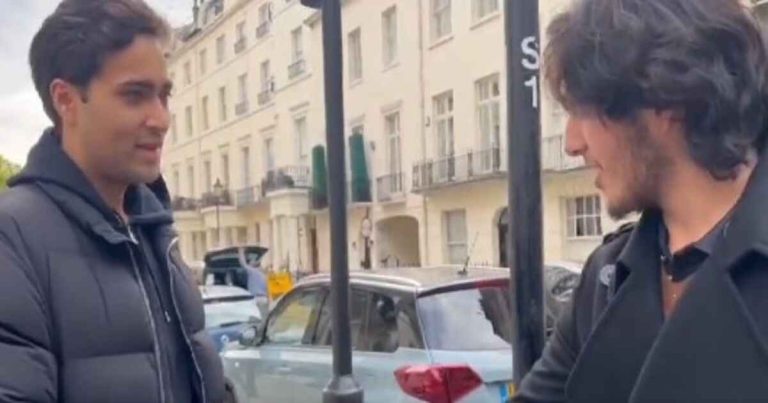 Junaid Safdar surrounded by PTI supporters in London, video goes viral