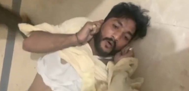 Watch Lahore SHO forces man in custody to bark like a dog