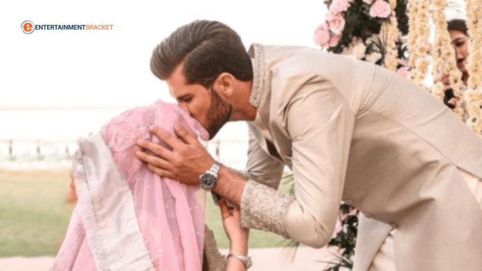 First couple pictures of Shaheen Shah Afridi wife Ansha from wedding out now!