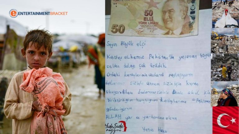 Pakistani Embassy in Turkey received a letter from a five-year-old Turkish child