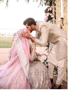 Price of Ansha Afridi Wedding Lehenga
