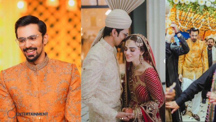 Rana Hamza Saif shares wedding photos with wife