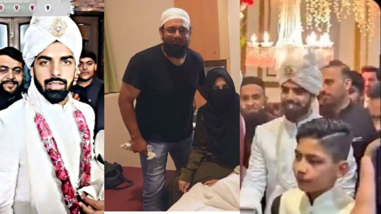 Shadab Khan-Malika Saqlain are now husband and wife. See first pics from wedding