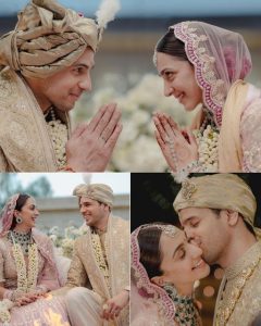 Sidharth Malhotra and Kiara Advani wedding pics