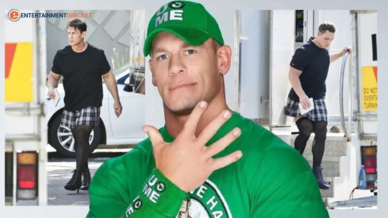 WWE Star John Cena Breaks The Internet in Mini Skirt and High Heels