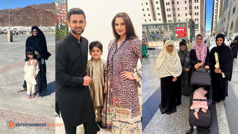 Sania Mirza Pictures From Madina With Family