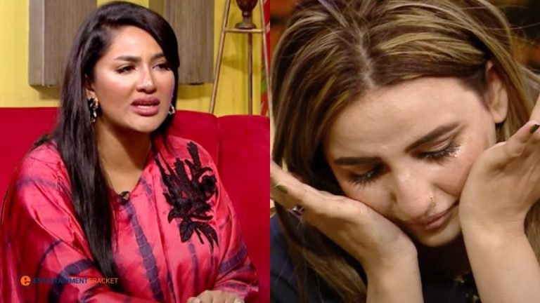 TikTok star Hareem Shah cries in front of Mathira