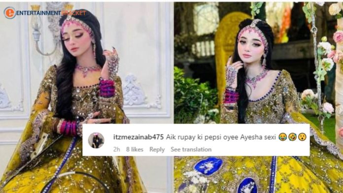 TikToker Ayesha Mano stuns in Latest Bridal Photoshoot