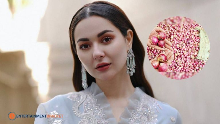 Hania Aamir shares vlog on how to make onion water