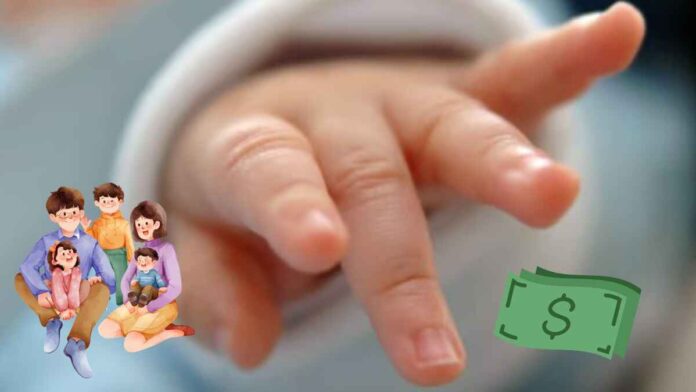Up to 40,000 rupees cash incentive announced on birth of third, fourth child